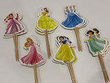Clearance - Cupcake Topper - Disney Princess
