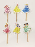 Clearance - Cupcake Topper - Disney Princess