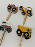 Clearance - Cupcake Topper - Cars/Trucks