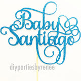 Personalised Wedding (TWO) Names Cake Topper