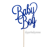Baby Boy Cake Topper