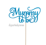 Mummy To Be Cake Topper
