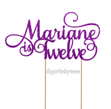 Twelve - 12th Birthday - Personalised