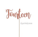 Fourteen - 14th Birthday