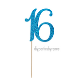 Sixteen - 16th Birthday - 16 Digit