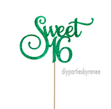 Sixteen - 16th Birthday - Sweet 16