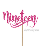 Nineteen - 19th Birthday