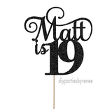 Nineteen - 19th Birthday - Personalised