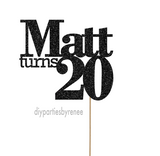 Twenty - 20th Birthday - Personalised