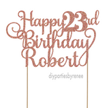 Twenty Three - Happy 23rd Birthday - Personalised