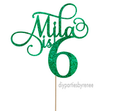 Six - 6th Birthday - Personalised