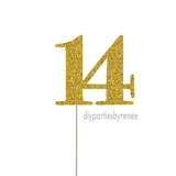 Fourteen - 14th Birthday - 14 Digit