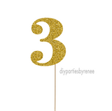 Three - 3rd Birthday - 3 Digit