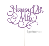 Twelve - Happy 12th - Personalised