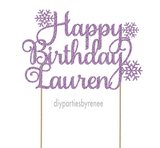 Themed - Frozen Snowflake - Personalised