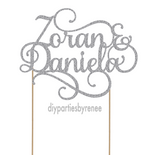 Wedding Marriage Names - Personalised