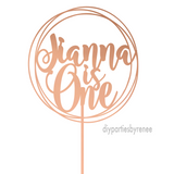 One - Personalised - Frame