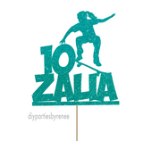 Themed - Skateboarding Girl - Personalised