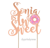Themed - Two Sweet Donut - 2nd Birthday - Personalised