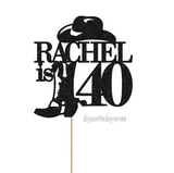 Themed - Cowgirl Cowboy - Name Age