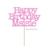 Happy Birthday - Personalised