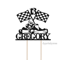 Themed - Go Kart Race Car- Personalised