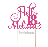 Hello 18 - Personalised