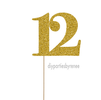 Twelve - 12th Birthday - 12 Digit