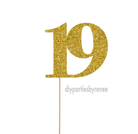 Nineteen - 19th Birthday - 19 Digit