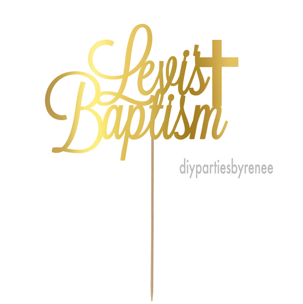 Baptism - Personalised