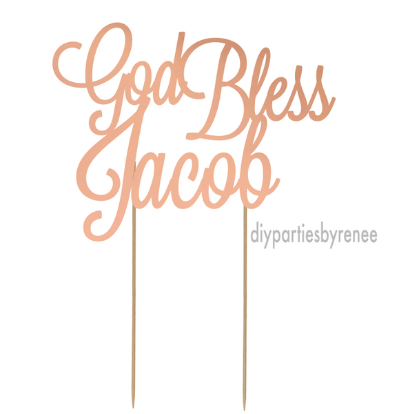 God Bless - Personalised