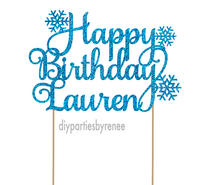Themed - Frozen Snowflake - Personalised