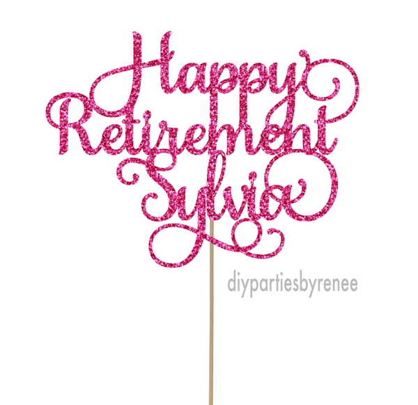 Happy Retirement - Personalised