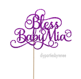 Bless Baby - Personalised - Cross