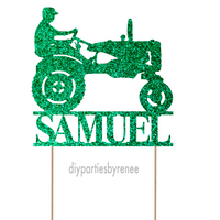 Themed - Tractor - Personalised