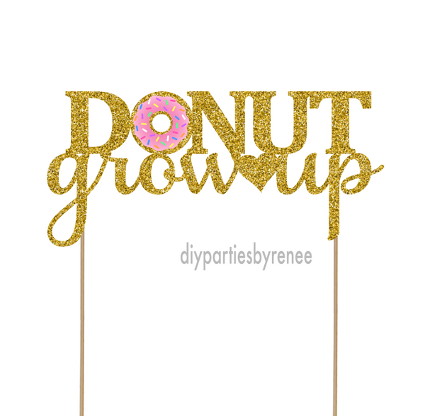 Themed - Donut Grow Up